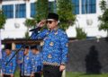 Tingkatkan Disiplin Bagi Pegawai, Pemkab Mesuji Gelar Upacara Bulanan 
