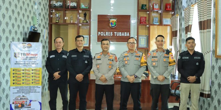 Bid Humas Polda Lampung Kunjungi Polres Tulang Bawang Barat Untuk Asistensi Pengelolaan Website Tribranews