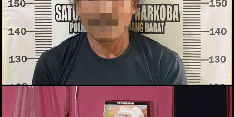 Pria Paruh Baya Penyalahguna Narkotika Diamankan Sat Res Narkoba Polres Tubaba