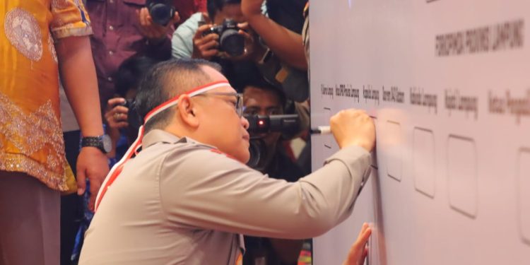 Polda Lampung Dukung dan Apresiasi Upaya Bawaslu Cegah Politik Uang