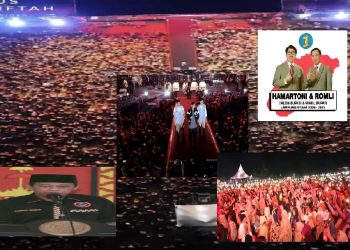 Ribuan Masa Membeludak Kampanye Akbar Hamartoni Romli, IKAPA Pastikan Nomor Urut 01 Menang Telak