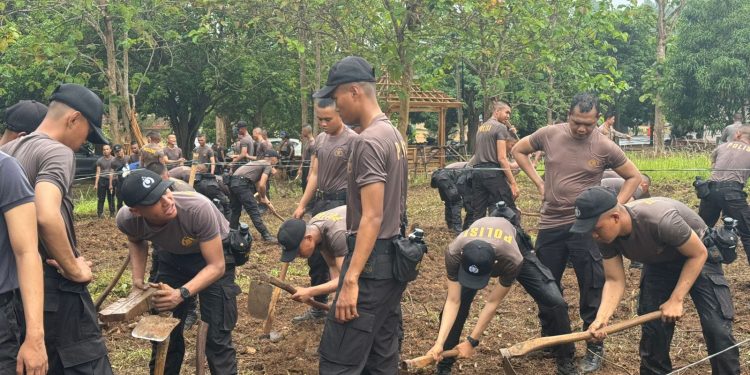 Sinergi Hijau: SPN Polda Lampung Tanamkan Ilmu Pertanian Demi Ketahanan Pangan