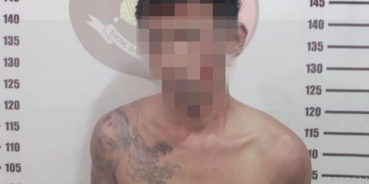 Polsek Abung Selatan Dibantu Warga Amankan Diduga Pelaku Curas Sepeda Motor