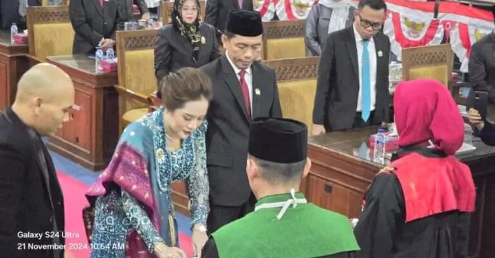 Dr. Wulan Purnamasari Dilantik, Cetak Sejarah sebagai Wakil Ketua Perempuan Pertama DPRD Empat Lawang