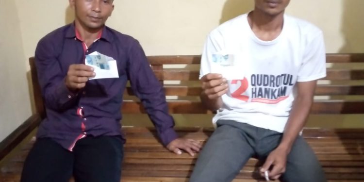 Bagikan Amplop ke Warga, Dua Timses Paslon 02 Ditangkap Satgas 60