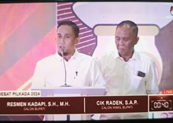 Ketua DPC Nasdem Way Kanan,Pasangan Kadapi- Cik Raden menang 60 % 