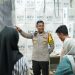 Kapolres Tulang Bawang Monitoring Kedatangan Surat Suara Dari PPK Ke KPU, Ini Tujuannya