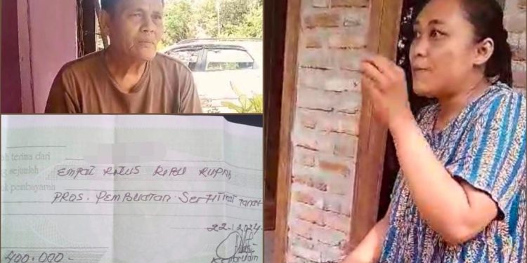 Realisai PTSL Desa Madukoro Lampura Mandek, Di Duga “Pungli”