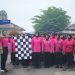 Jalin Silaturahmi, Keluarga Besar Polres Lampung Utara Gelar Olahraga Bersama