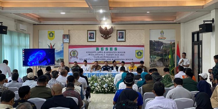 GOM dan Rumah Sakit Menjadi Usulan Prioritas pada Reses Dewan di Kecamatan Cibungbulang