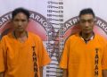 Gasak Narkoba di Pasar Unit 2, Polres Tulang Bawang Tangkap Dua Pelaku
