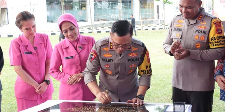 Diresmikan Kapolda Lampung, MPK Polres Tulang Bawang Jadi Yang Pertama di Indonesia