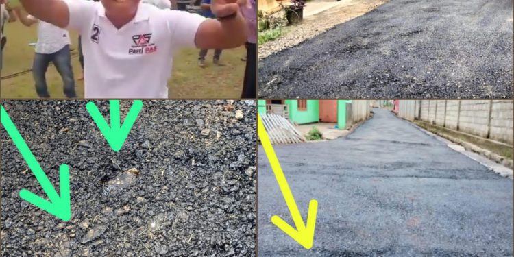 Kembali Muncul Proyek Siluman Asal jadi di Kotabumi, Dinas Dan APH di Minta Bekerja!