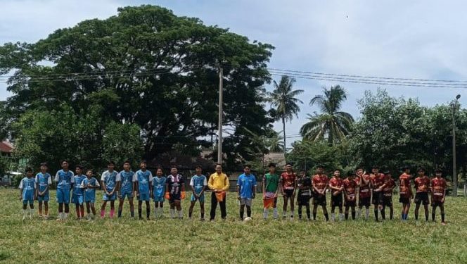 Isi Libur Nataru, SSB Tunas Muda Gelar Festival Sepak Bola U-10 hingga U-14 di Lapangan Merdeka Tanggamus 