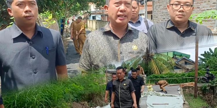 Tinjau Proyek Viral di Sindangsari, Ketua DPRD Lampura Dan Komisi III Akan Panggil Pihak Terkait