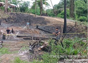 Polres Muba Tangkap Pemilik Sumur Minyak Illegal di Keban