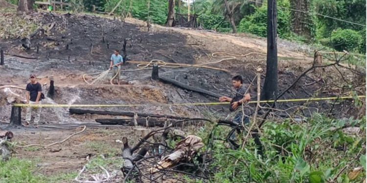 Polres Muba Tangkap Pemilik Sumur Minyak Illegal di Keban