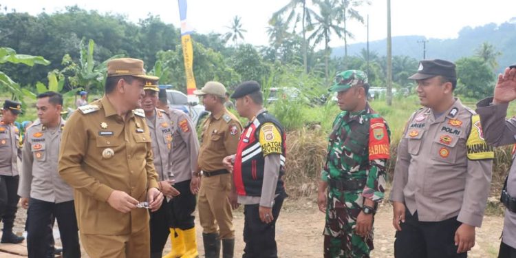 Penanaman Jagung Serentak 1 Juta Hektar di Desa Subik, Lampung Utara