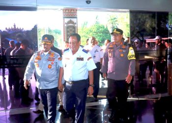 Wamenhub Pantau Kelancaran Posko Nataru di Pelabuhan Bakauheni