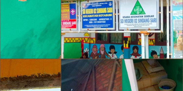 Tak Masuk Akal Nilai 570 Juta,Pengerjaan Rehab SDN 02 Diduga Asal Jadi