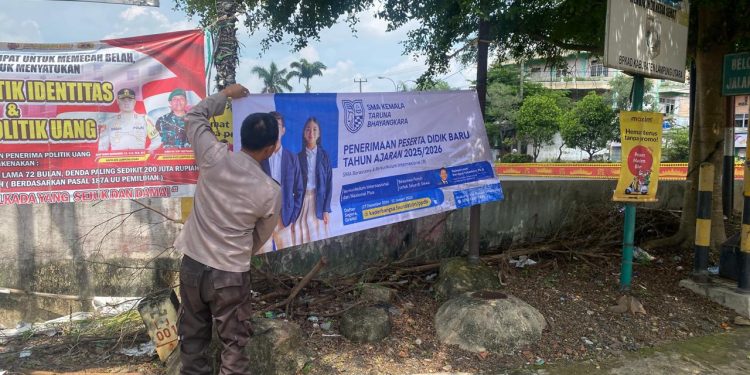 Polres Lampung Utara Gencarkan Sosialisasi Penerima Siswa Baru SMA Kemala Taruna Bhayangkara
