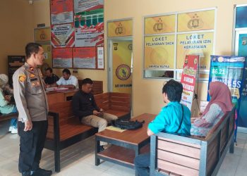SPKT Polres Tulang Bawang Barat Terus Berikan Pelayanan Terbaik Kepada Masyarakat
