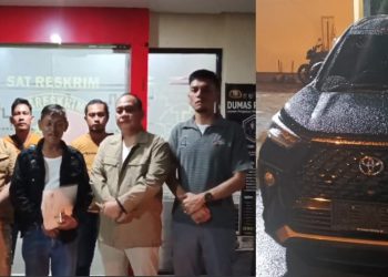 Tekab 308 Presisi Polres Metro Kembalikan Mobil Yang Di Gelapkan Kepada Pemiliknya