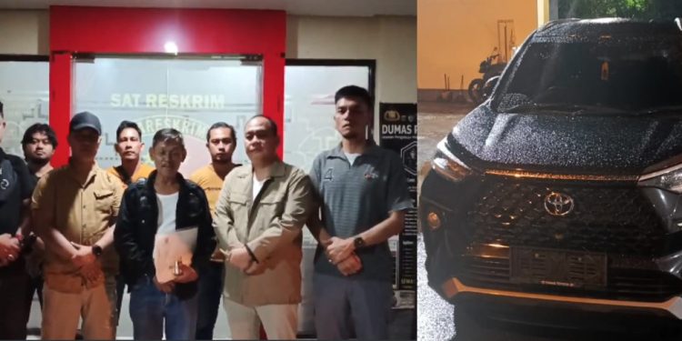 Tekab 308 Presisi Polres Metro Kembalikan Mobil Yang Di Gelapkan Kepada Pemiliknya