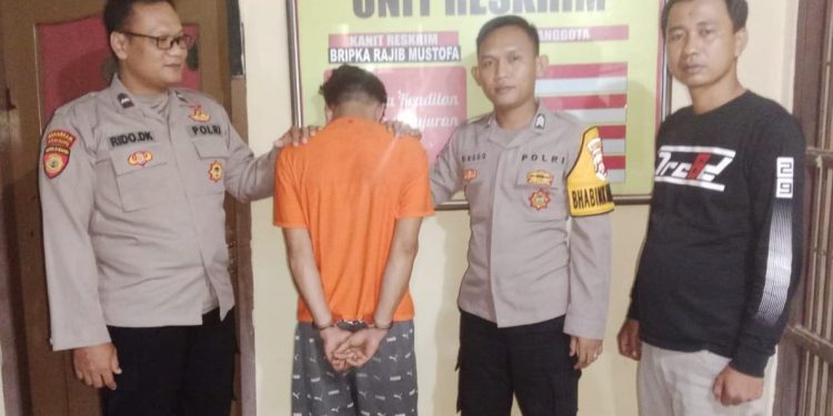 Polisi Tangkap Pelaku Curas Yang Beraksi di Areal Perkebunan Karet Penawartama, Berikut Kronologisnya