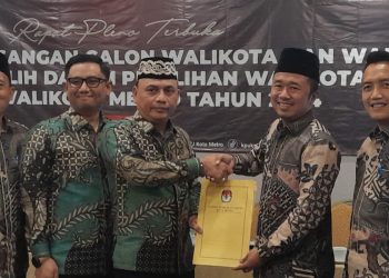Paslon WARU Tak Hadiri Penetapan Paslon Mubaraq Jadi Walikota Metro 