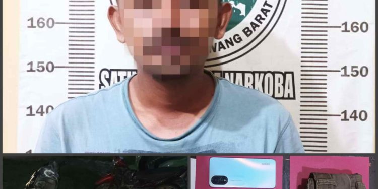 Kedapatan Miliki Sabu, Pelaku Diringkus Unit Opsnal Sat Res Narkoba Polres Tubaba