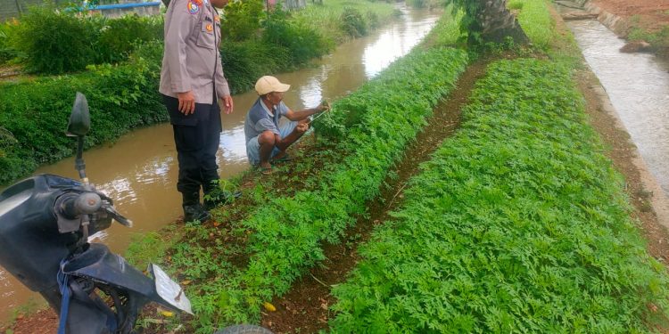 Polres Metro Rutin Ajak Masyarakat untuk Bersama Menjaga Ketahanan Pangan Nasional
