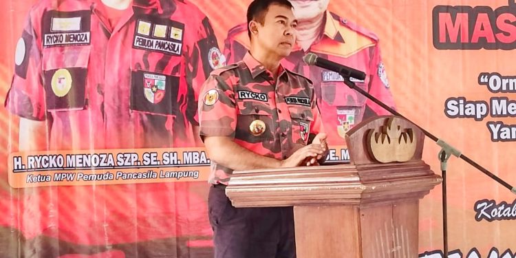 Rycko Menoza instruksikan seluruh anggota Pemuda Pancasila Lampung Tidak Terprovokasi yang mengakibatkan konflik