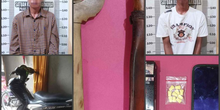 Kembali Unit Opsnal Sat Res Narkoba Polres Tulang Bawang Barat Ringkus Dua Pemuda Kedapatan miliki Narkotika jenis Extacy