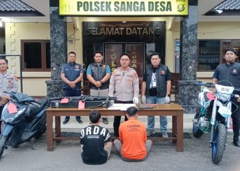 Aksi Nekat Dua Maling di Sanga Desa, Barang Curian Dijual untuk Beli Senjata Api
