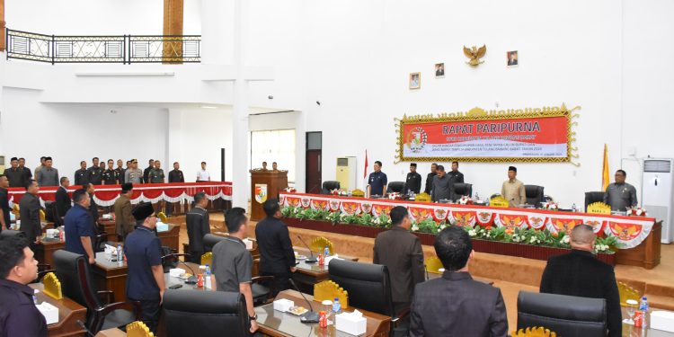 DPRD Tubaba Umumkan Penetapan Paslon Bupati dan Wakil Bupati Terpilih