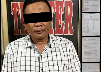 Unit Tipidter Sat Reskrim Polres Metro Amankan Seorang Pria Yang Gelapkan Uang Perusahaan
