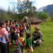 Bakti Sosial Prajurit Buaya Putih, Berikan Senyuman Warga Pedalaman Papua