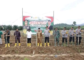 Penanaman Jagung Serentak Satu Juta Hektar di Empat Lawang, Dukung Ketahanan Pangan Nasional