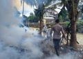 Polda Lampung Gelar Fogging dan Edukasi Cegah Demam Berdarah