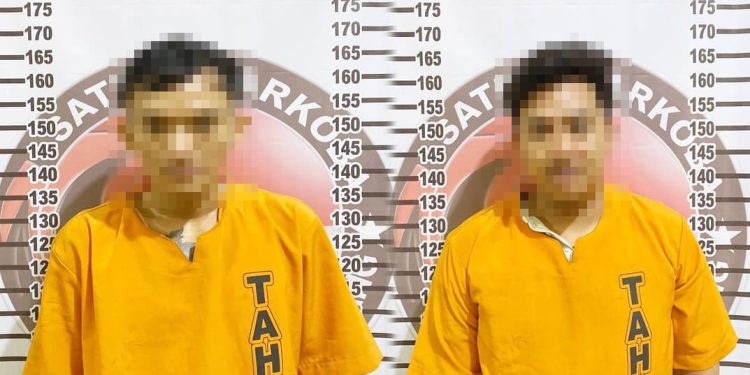 Polres Tulang Bawang Tangkap Dua Bandar Narkoba Yang Merupakan Residivis Kasus Serupa