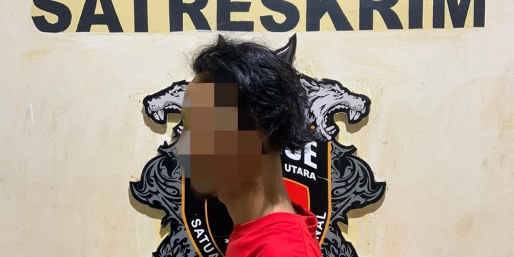 Sat Reskrim Polres Lampung Utara Ringkus Ayah Rudapaksa Anak Kandung