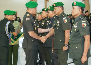 Empat Perwira Menengah Duduki Jabatan di Kodam V/Brawijaya