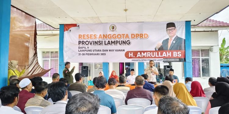 PJ Kades Kinciran Dan Staf Hadiri Reses Anggota DPRD Prov