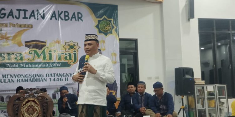 Meriah, Haji Bambang Jadi Penceramah di Way Pengubuan 