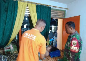 Tim Inafis Polres Metro Lakukan Olah TKP Penemuan Anak Tenggelam di Saluran Irigasi
