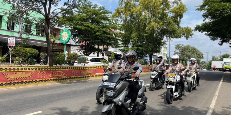 Operasi Keselamatan Krakatau 2025 Polres Lampura Ke-III Hari,Akan Tingkatkan Kesadaran Pengendara