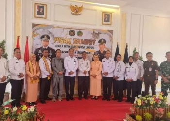 Kepala Lapas Kotabumi Hadiri Acara Pisah Sambut Karutan Bandar Lampung