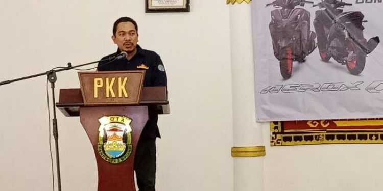 Bunda Eka Afriana spd Buka Kegiatan Donor Darah dan Cek Kesehatan Yang Diselenggarakan PW Iwo Lampung dan PMI