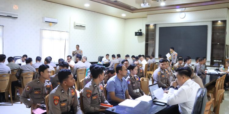 Tim Itwil III Itwasum Polri Sambangi Polres Lampung Utara, Lakukan Audit PNBP dan BLU